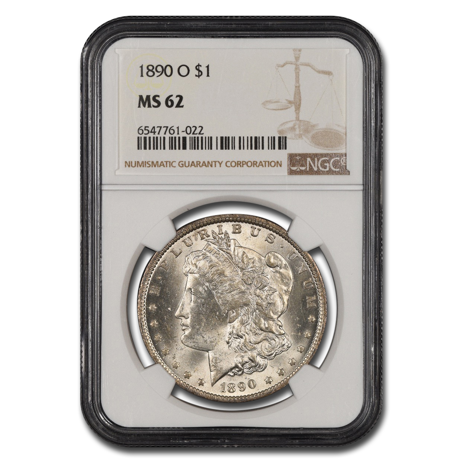 1890 selling O Morgan Silver Dollar